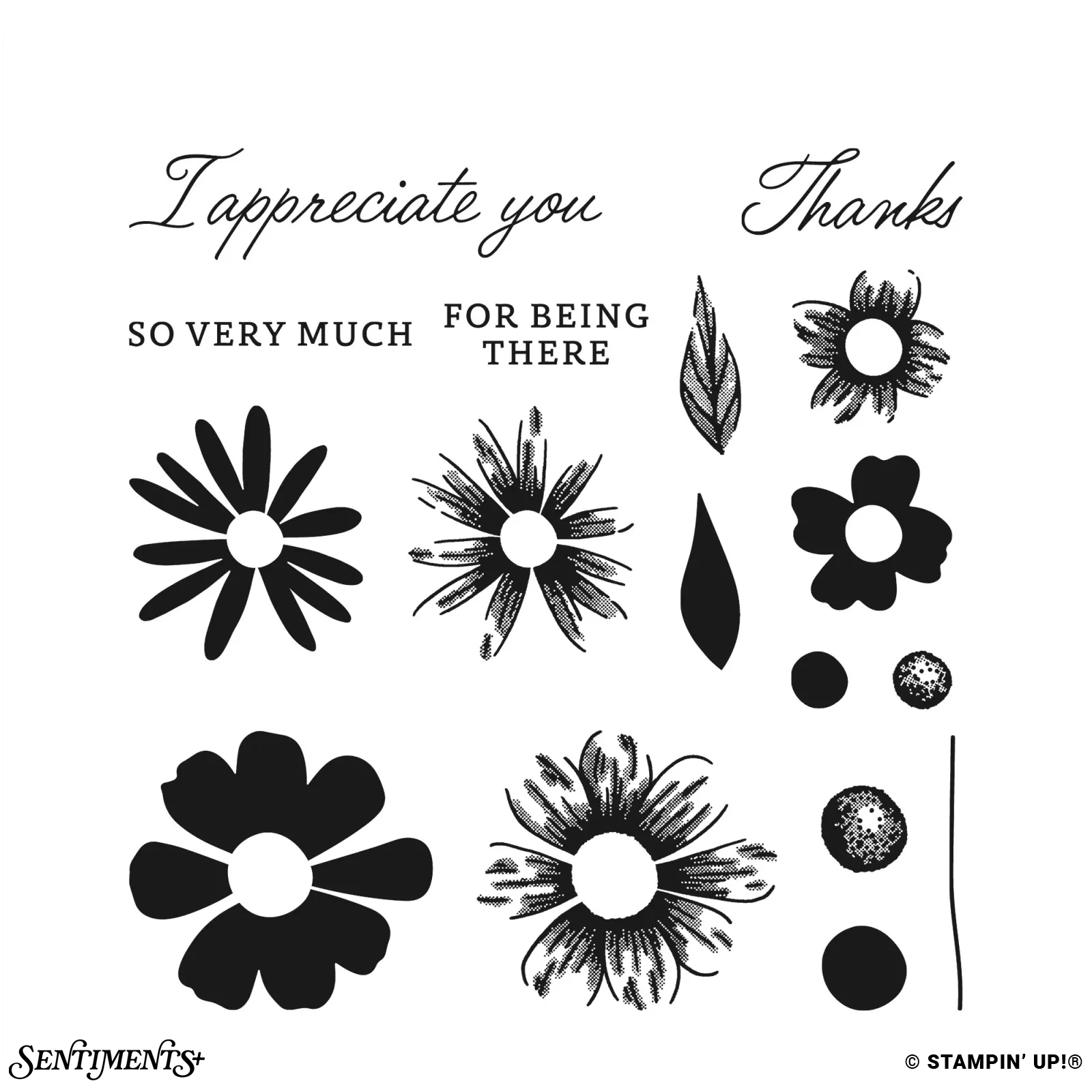 Impressions Abloom Stamp Set: ©Stampin' Up!®