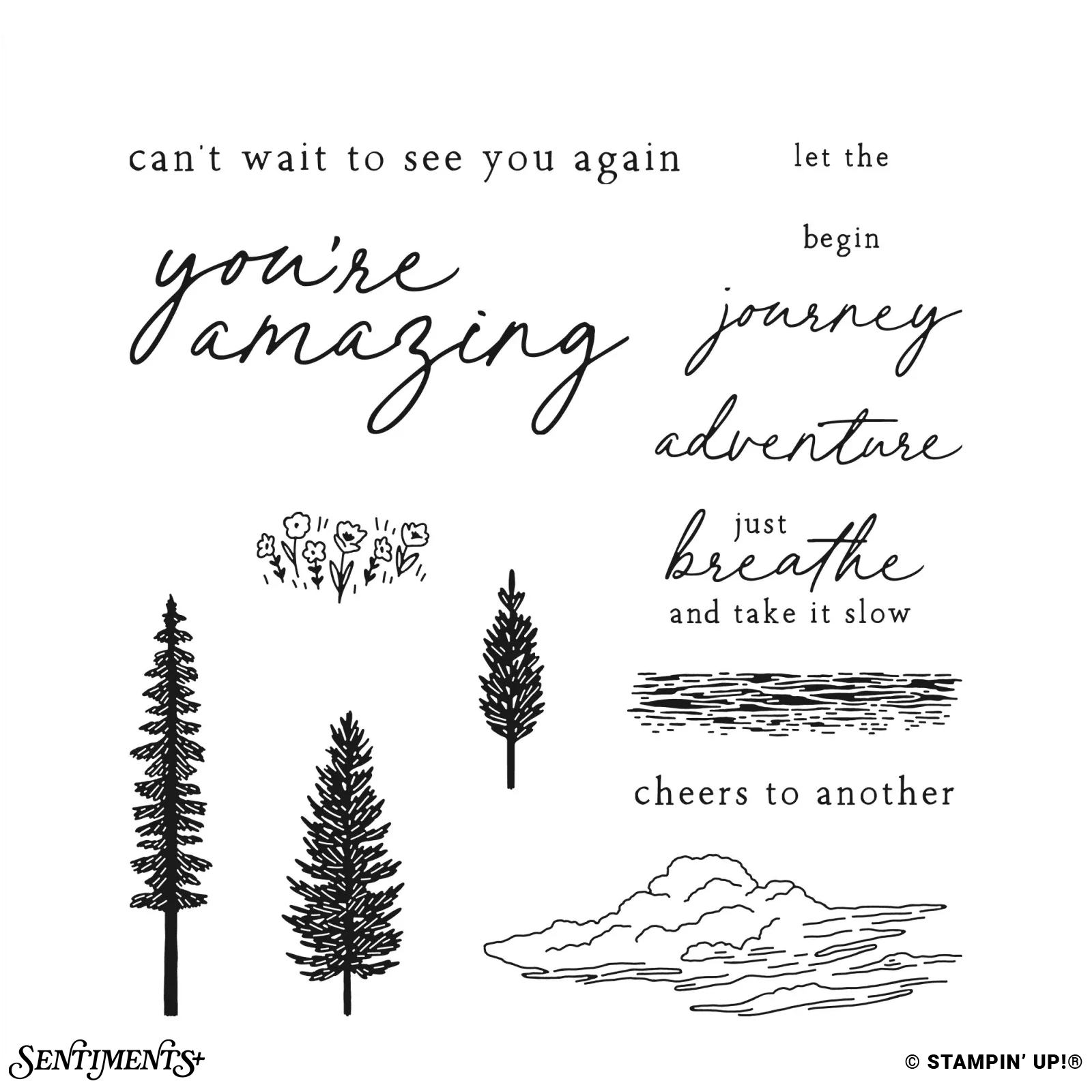 Scenic Adventure Stamp Set: ©Stampin' Up!®