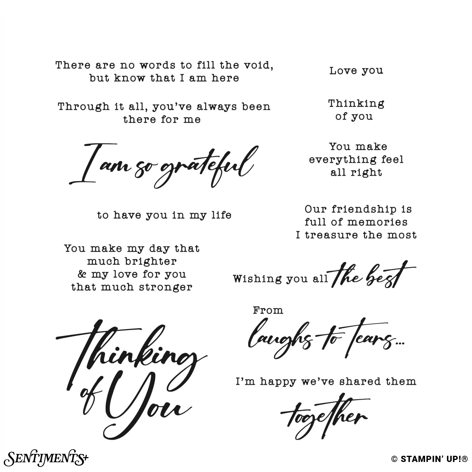 Sentimental Framing Stamp Set: ©Stampin' Up!®