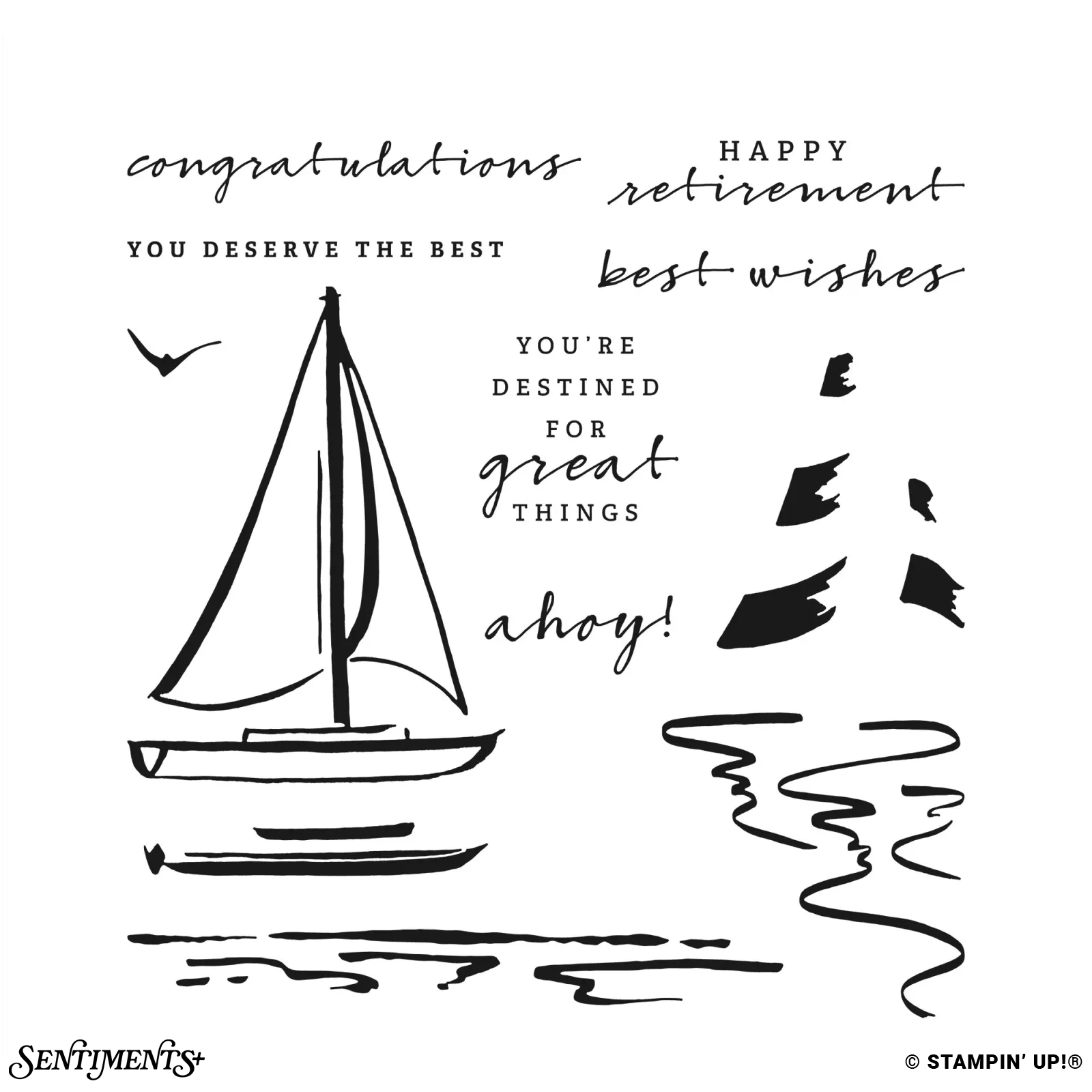 Sunrise Sailing Stamp Set: ©Stampin' Up!®