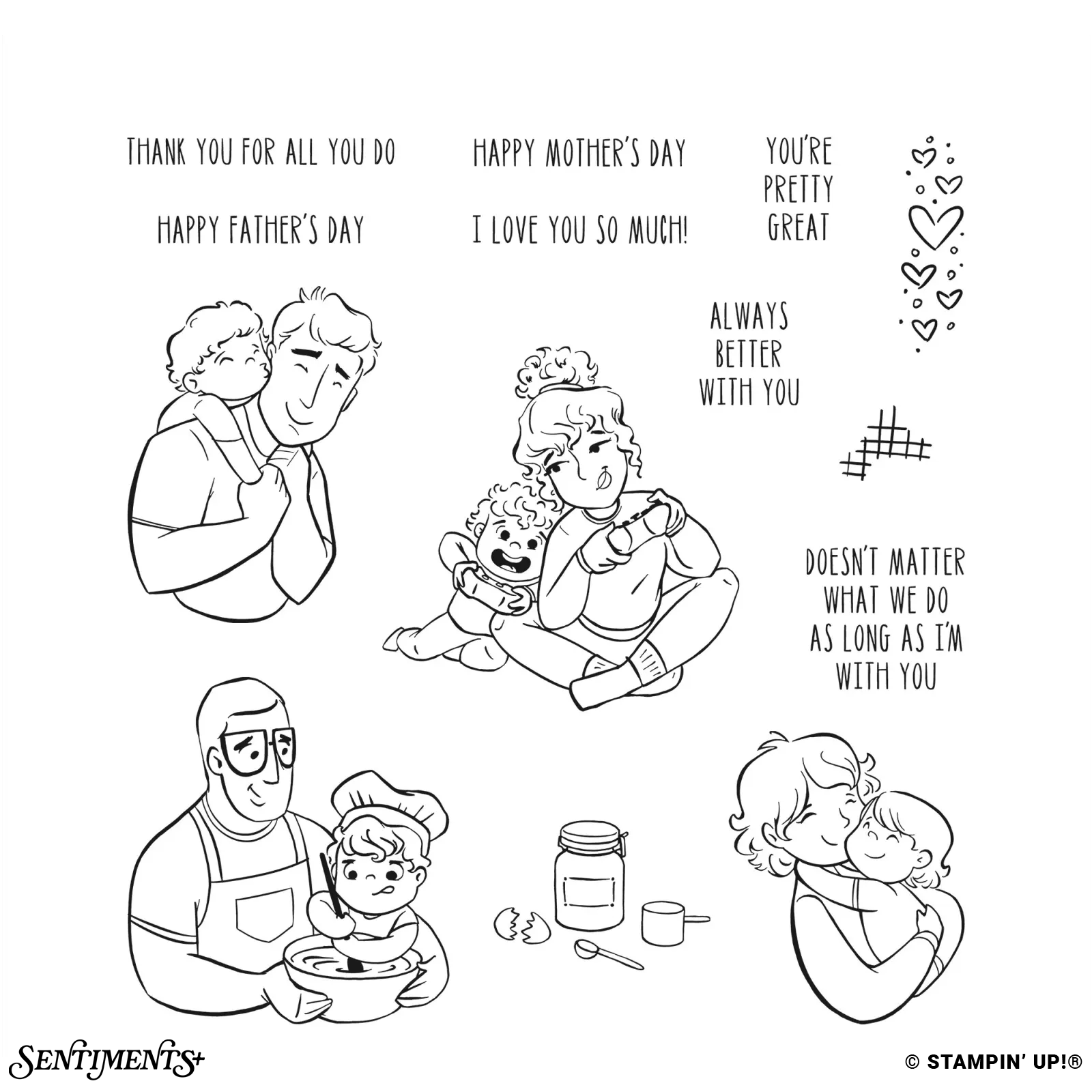 A Day with You Stamp Set: ©Stampin' Up!®