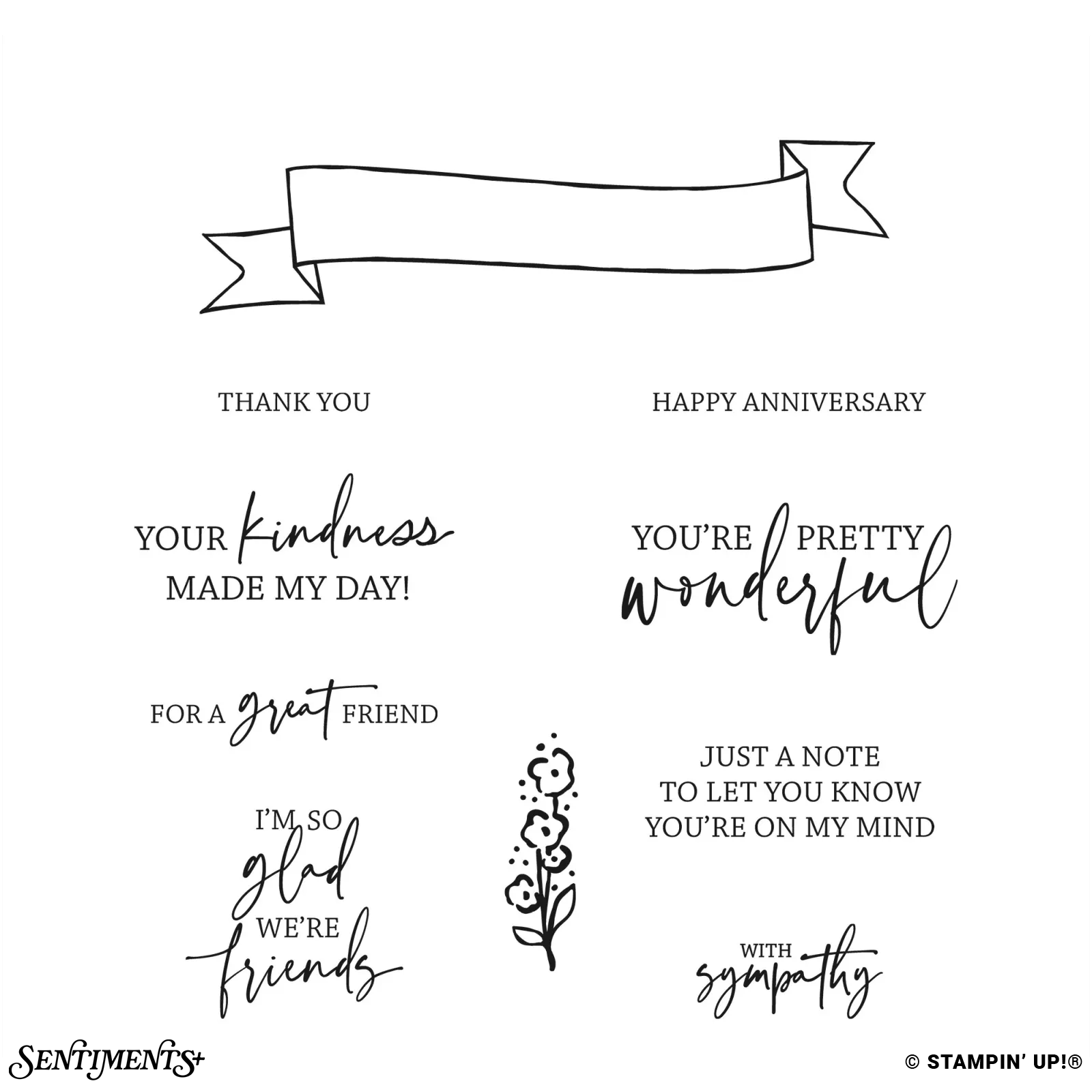 Mixed Labels Stamp Set: ©Stampin' Up!®
