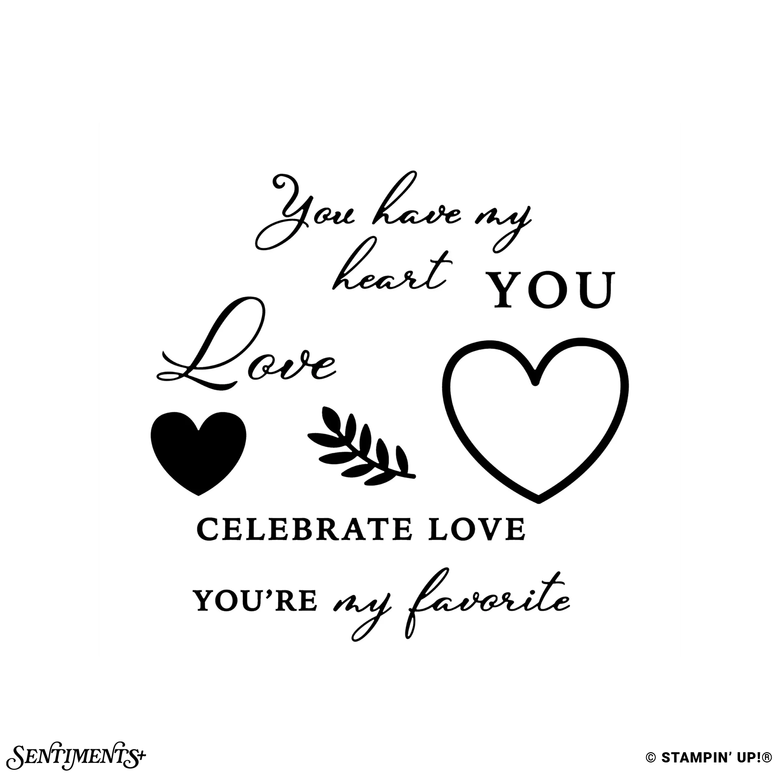 Hearts for You Stamp Set: ©Stampin' Up!®