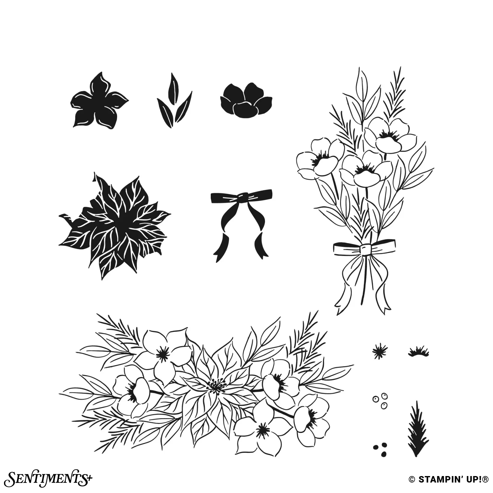 Christmas Greenery Stamp Set: ©Stampin' Up!®