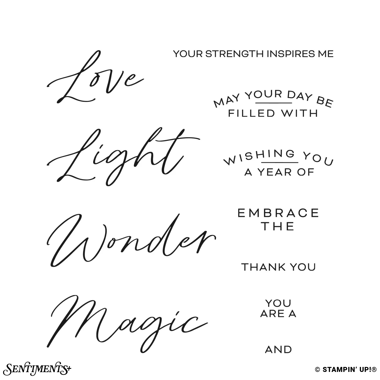 Light & Wonder Stamp Set: ©Stampin' Up!®