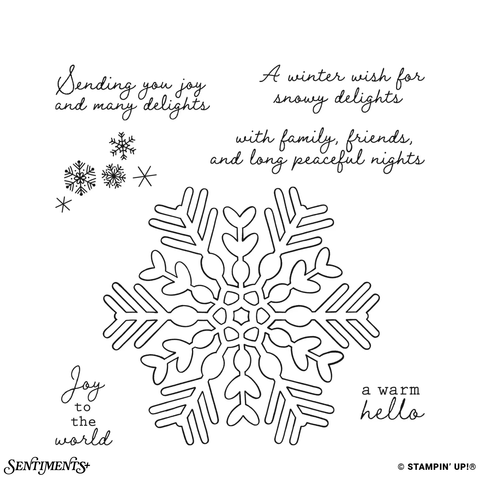Snowy Delights Stamp Set: ©Stampin' Up!®