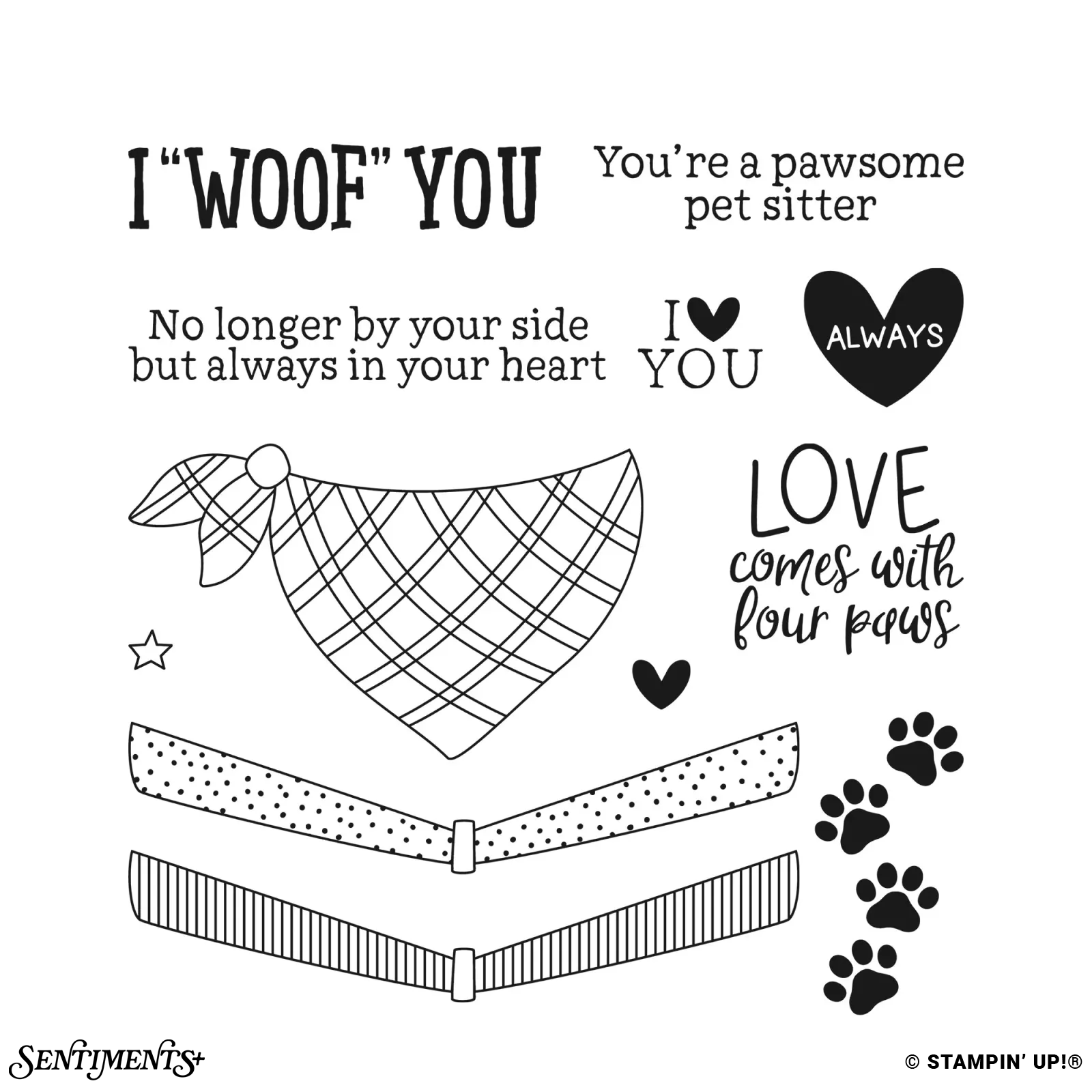 Pet Love Stamp Set: ©Stampin' Up!®