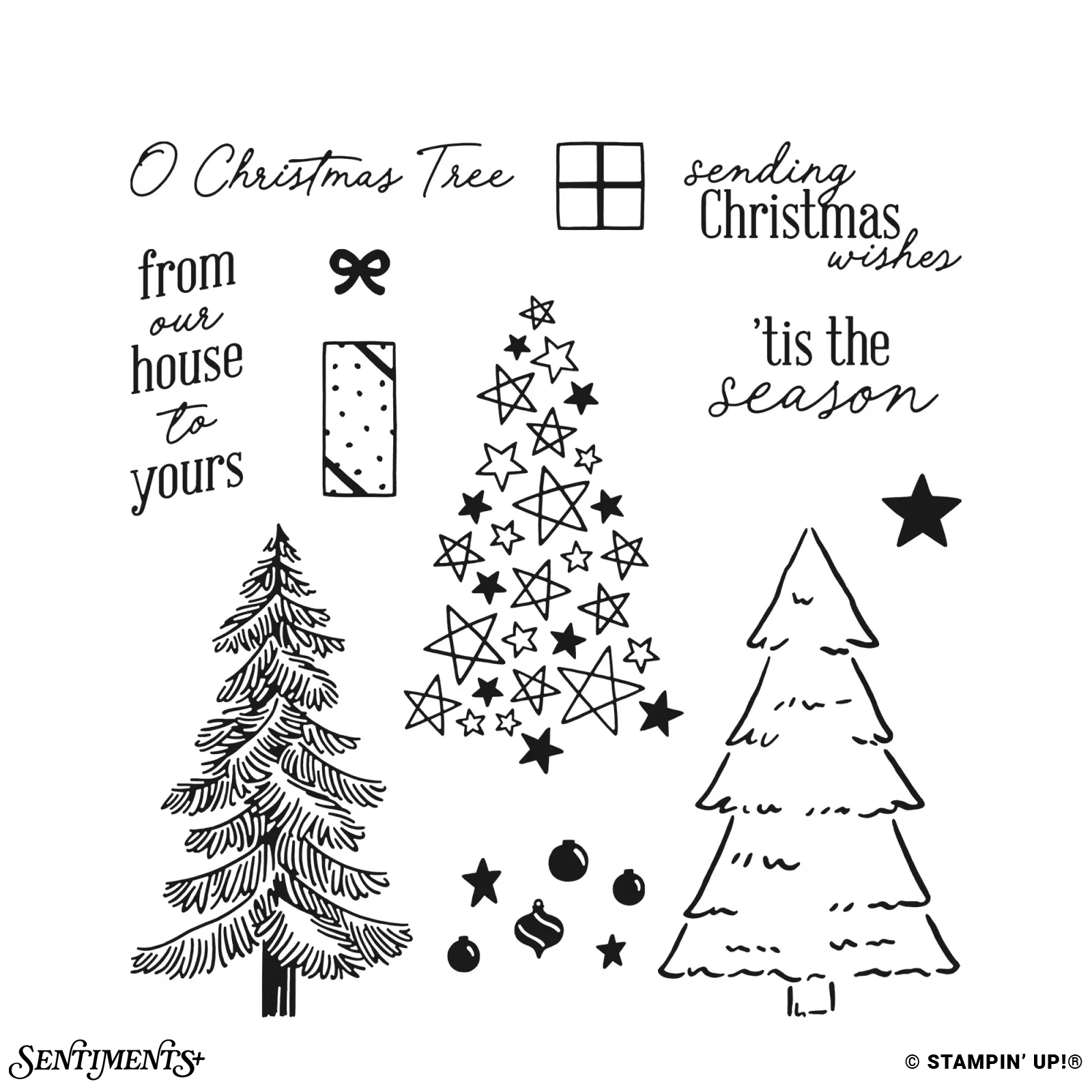 Pine Tree Trimmings Stamp Set: ©Stampin' Up!®
