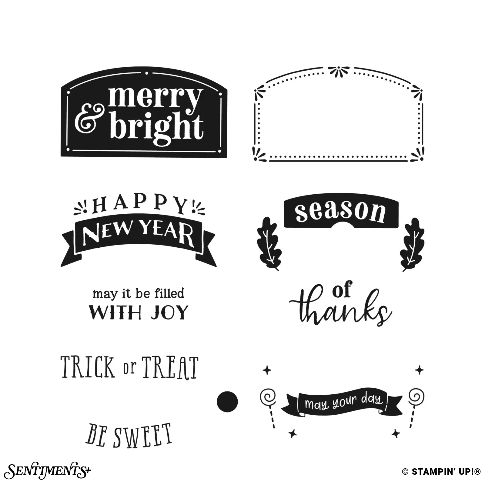 Sign Design Stamp Set: ©Stampin' Up!®